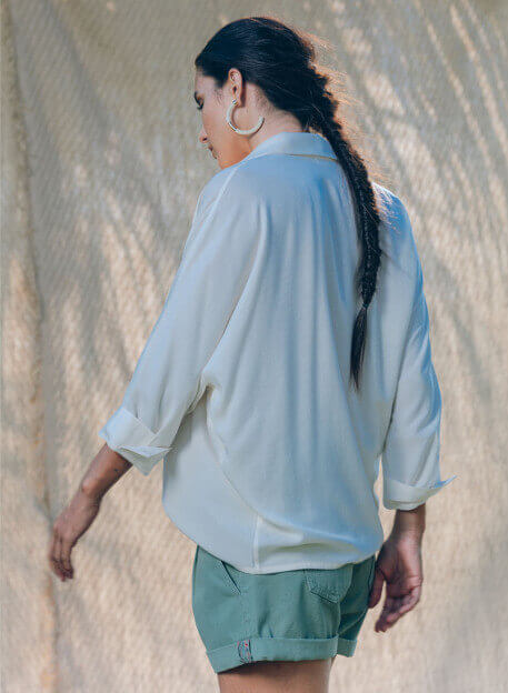 BLOUSE FARA ECRU-PALEM