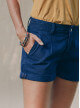 SHORT MATA INDIGO-PALEM