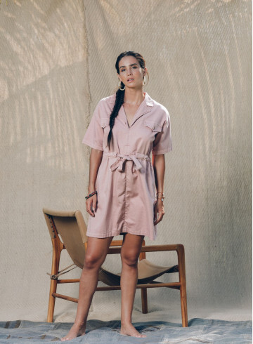 ROBE EMIRI TERRACOTTA-PALEM