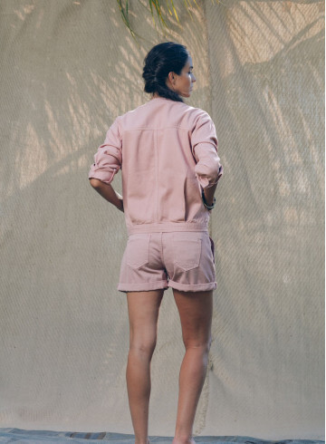 VESTE PALOTIE TERRACOTTA-PALEM