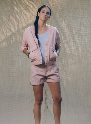 VESTE PALOTIE TERRACOTTA-PALEM