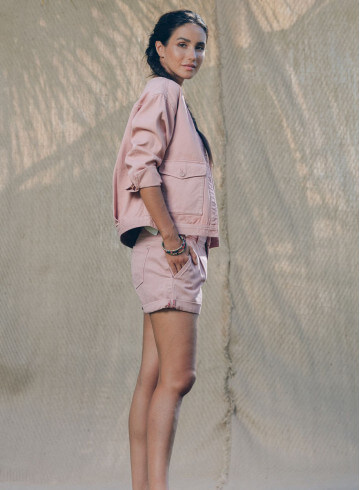 VESTE PALOTIE TERRACOTTA-PALEM