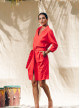 ROBE WANITA ROUGE-PALEM