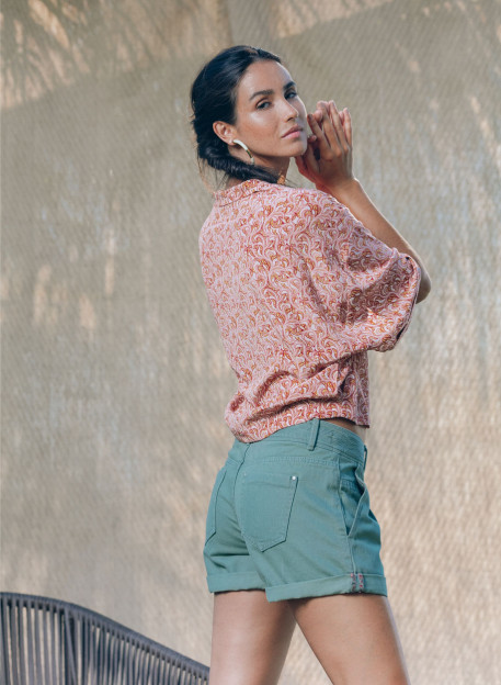 CHEMISE AMANATE PAISLEY-PALEM