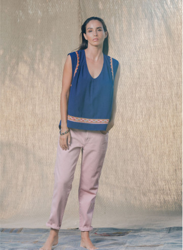 PANTALON MATARA TERRACOTTA-PALEM