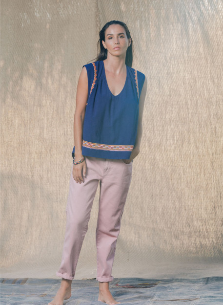 PANTALON MATARA TERRACOTTA-PALEM