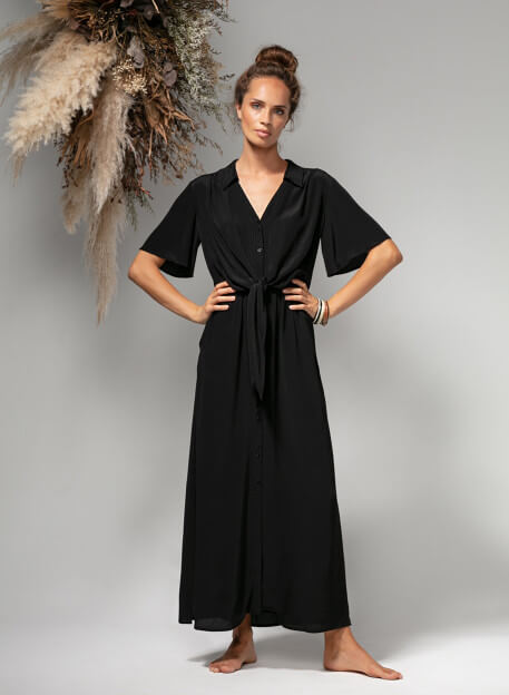 ROBE ONAE NOIRE-PALEM