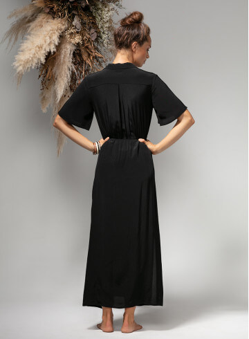ROBE ONAE NOIRE-PALEM