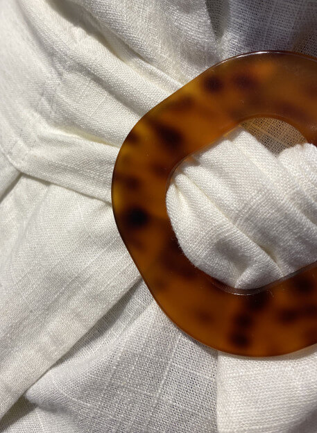 ROBE IRIMA BLANC-PALEM