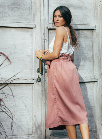 JUPE KARI TERRACOTTA-PALEM