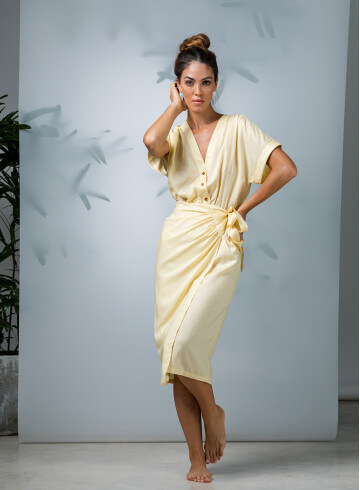 ROBE PEMALA JAUNE-PALEM