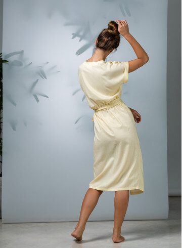 ROBE PEMALA JAUNE-PALEM