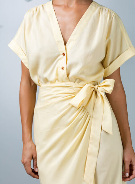 ROBE PEMALA JAUNE-PALEM